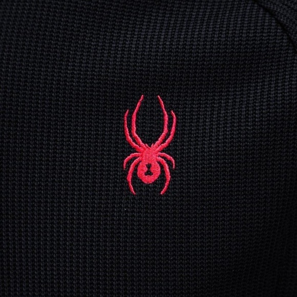 New Spyder Men's Constant Full Zip Sweater Black​ - Picture 4 of 5